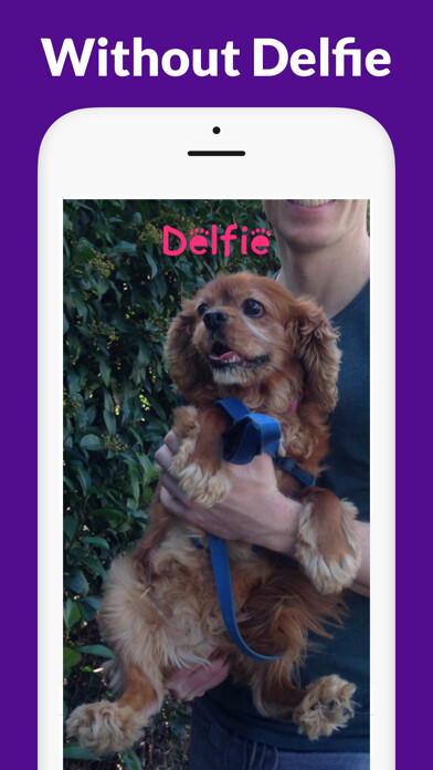 Emulate iPhone app Dog Selfie Camera - Delfie using MyAndroid