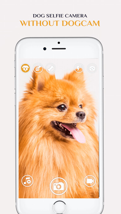 Emulate iPhone app Dog Selfie Camera using MyAndroid