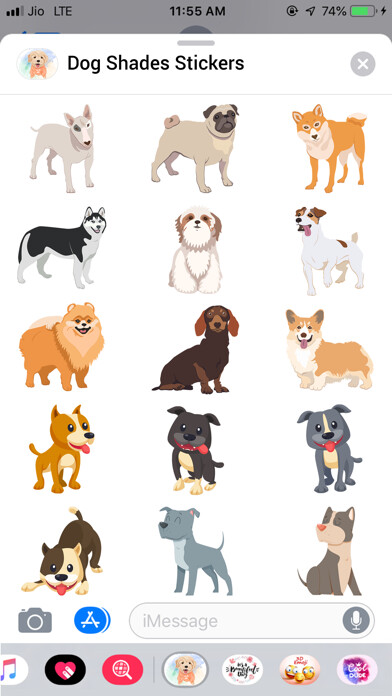 Emulate iPhone app Dog Shades using MyAndroid