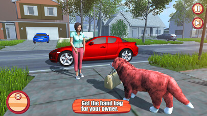 Emulate iPhone app Dog Simulator-Pet Animal Life using MyAndroid