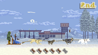 Emulate iPhone app Dog Sled Saga using MyAndroid