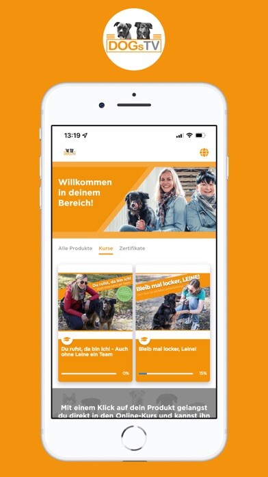 Emulate iPhone app DogsTV using MyAndroid