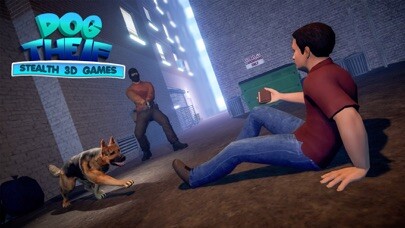 Emulate iPhone app Dog Thief Stealth 3d Games using MyAndroid