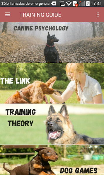 Run android online APK Dog Training Guide Offline from MyAndroid or emulate Dog Training Guide Offline using MyAndroid