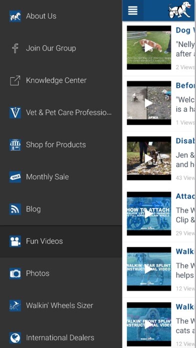 Emulate iPhone app Dog Wheelchairs using MyAndroid Emulate iPhone app Dog Wheelchairs using MyAndroid