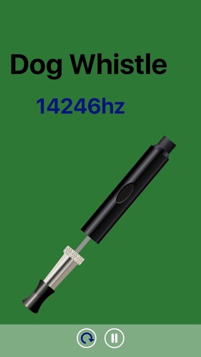 Emulate iPhone app Dog Whistle Sound using MyAndroid