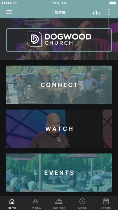 Emulate iPhone app Dogwood Church using MyAndroid Emulate iPhone app Dogwood Church using MyAndroid