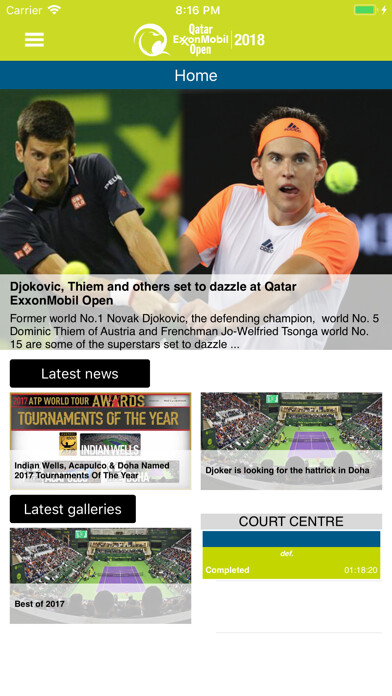 Emulate iPhone app Doha ATP using MyAndroid Emulate iPhone app Doha ATP using MyAndroid