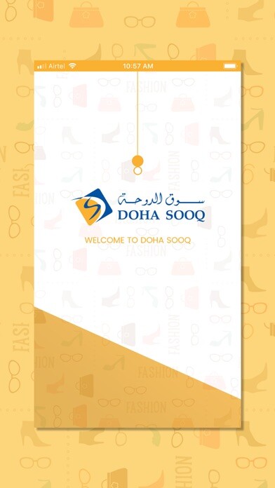Emulate iPhone app Doha Sooq Online Shopping using MyAndroid