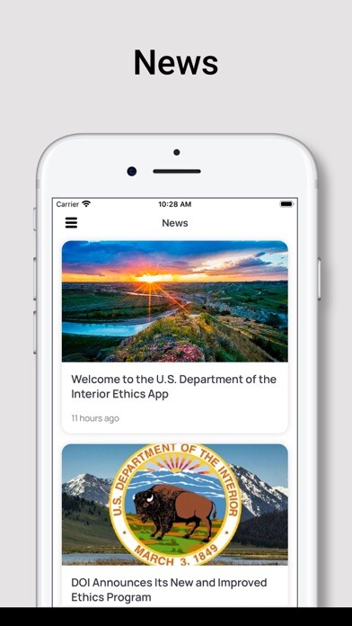 Emulate iPhone app DOI Ethics using MyAndroid