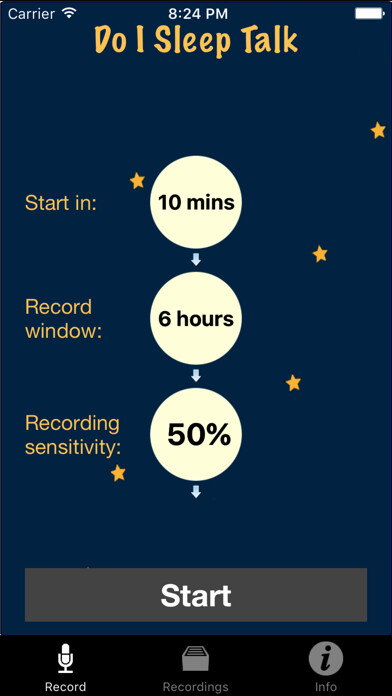 Emulate iPhone app Do I Sleep Talk: Record snore and sleep talking! using MyAndroid Emulate iPhone app Do I Sleep Talk: Record snore and sleep talking! using MyAndroid
