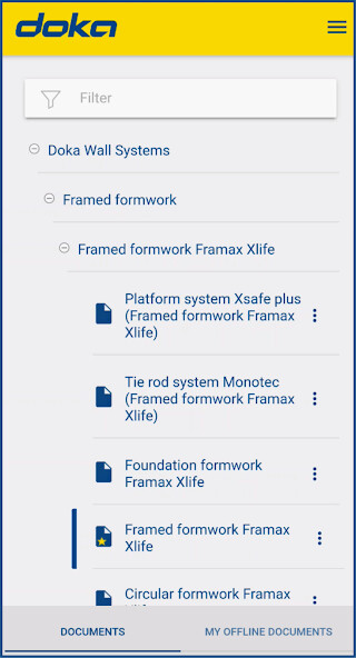 Emulate iPhone app Doka Manuals using MyAndroid