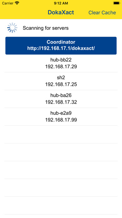 Emulate iPhone app DokaXact using MyAndroid
