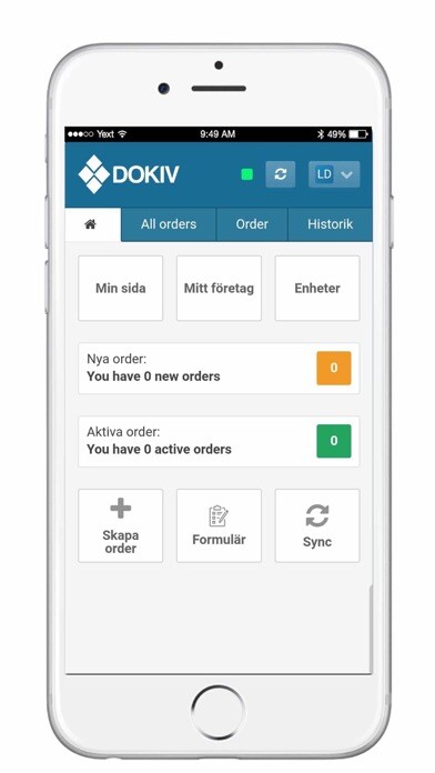 Emulate iPhone app Dokiv order using MyAndroid Emulate iPhone app Dokiv order using MyAndroid