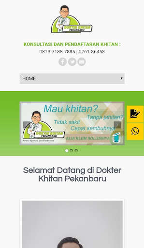 Run android online APK Dokter Khitan Pekanbaru from MyAndroid or emulate Dokter Khitan Pekanbaru using MyAndroid