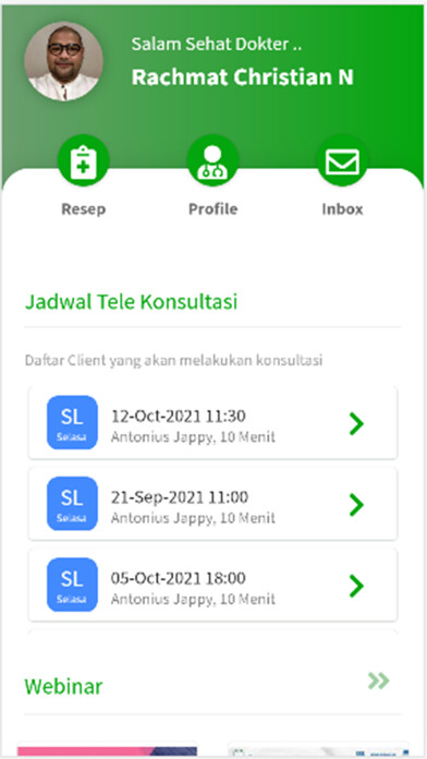 Emulate iPhone app Dokter Spesialis using MyAndroid