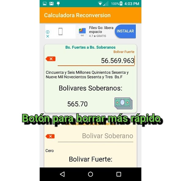 Run android online APK DolarBCV Calculador from MyAndroid or emulate DolarBCV Calculador using MyAndroid Run android online APK DolarBCV Calculador from MyAndroid or emulate DolarBCV Calculador using MyAndroid
