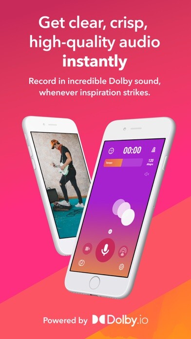 Emulate iPhone app Dolby On: Record Audio & Video using MyAndroid