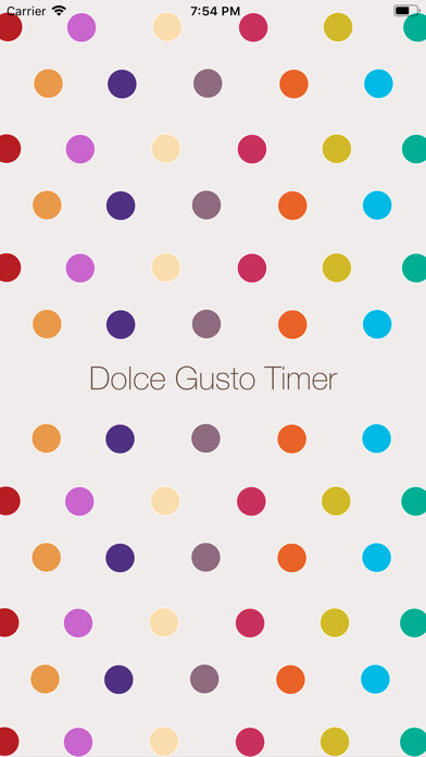 Emulate iPhone app Dolce Gusto Timer using MyAndroid
