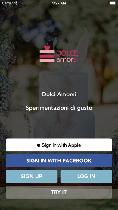 Emulate iPhone app Dolci Amorsi using MyAndroid Emulate iPhone app Dolci Amorsi using MyAndroid