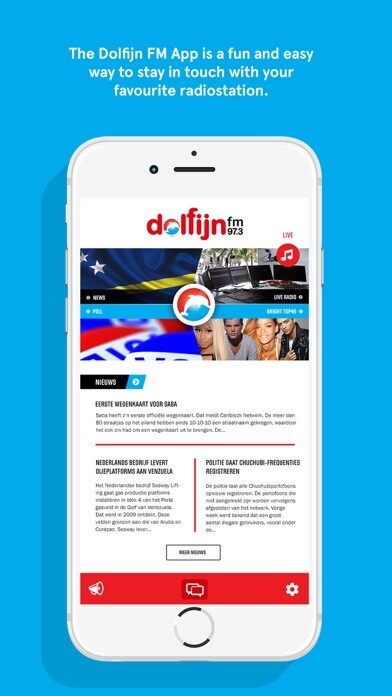 Emulate iPhone app Dolfijn FM Curaçao using MyAndroid Emulate iPhone app Dolfijn FM Curaçao using MyAndroid