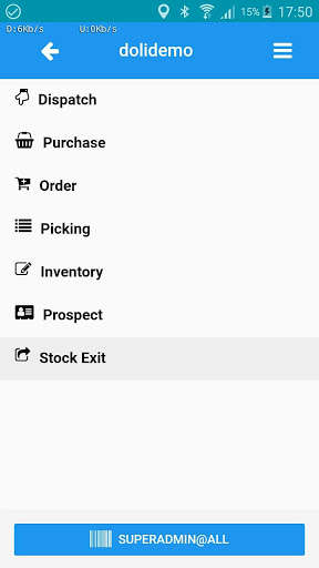 Emulate Android APK Dolibarr in your warehouse with Mobilid Emulate Android APK Dolibarr in your warehouse with Mobilid