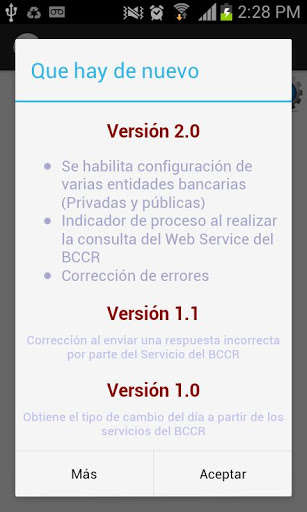 Run android online APK Dollar Exchange Rate BCCR from MyAndroid or emulate Dollar Exchange Rate BCCR using MyAndroid Run android online APK Dollar Exchange Rate BCCR from MyAndroid or emulate Dollar Exchange Rate BCCR using MyAndroid
