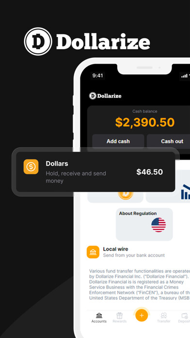 Emulate iPhone app Dollarize U.S. using MyAndroid Emulate iPhone app Dollarize U.S. using MyAndroid