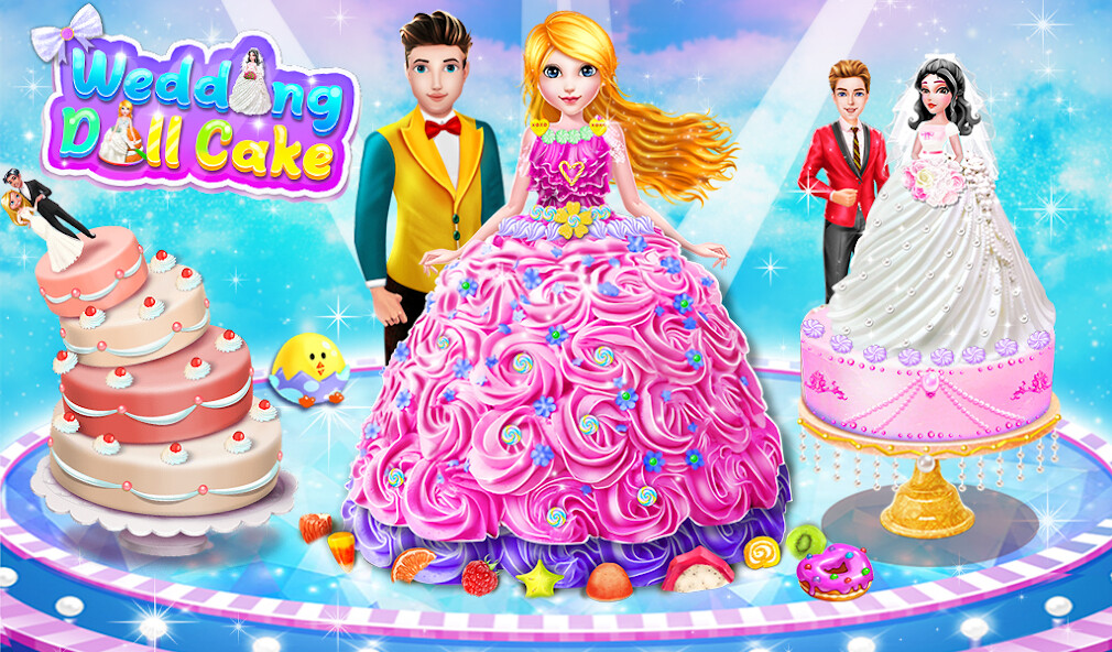 Run android online APK Doll cake Games for Girls wed from MyAndroid or emulate Doll cake Games for Girls wed using MyAndroid