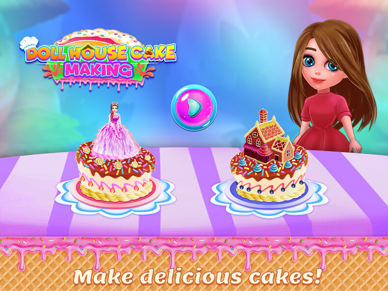Run android online APK Doll House Cake Maker Game from MyAndroid or emulate Doll House Cake Maker Game using MyAndroid