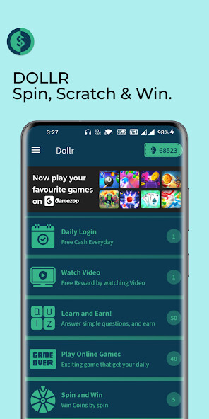 Run android online APK Dollr - Earn cash in 2 Hour from MyAndroid or emulate Dollr - Earn cash in 2 Hour using MyAndroid Run android online APK Dollr - Earn cash in 2 Hour from MyAndroid or emulate Dollr - Earn cash in 2 Hour using MyAndroid
