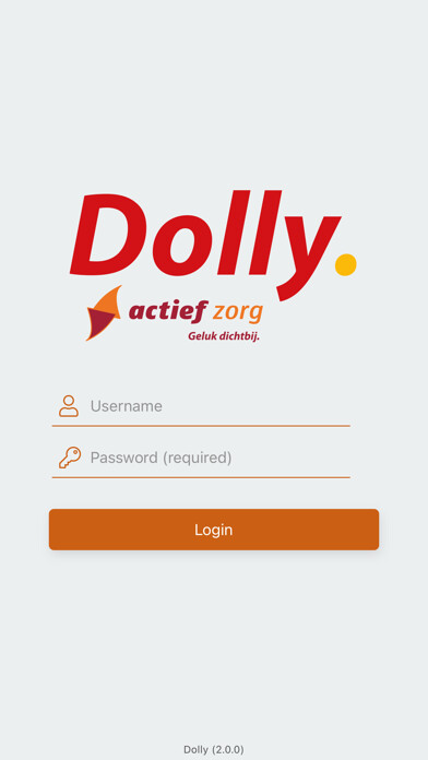 Emulate iPhone app Dolly (Actief Zorg) using MyAndroid Emulate iPhone app Dolly (Actief Zorg) using MyAndroid