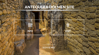 Emulate iPhone app Dolmens of Antequera using MyAndroid