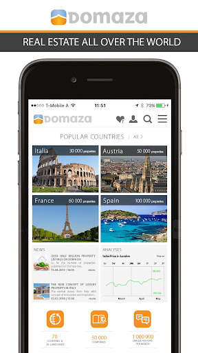 Run android online APK Domaza - Property Search from MyAndroid or emulate Domaza - Property Search using MyAndroid