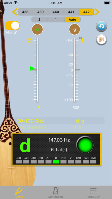 Emulate iPhone app Dombra Tuner using MyAndroid Emulate iPhone app Dombra Tuner using MyAndroid