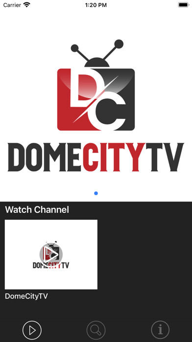 Emulate iPhone app DomeCityTV using MyAndroid