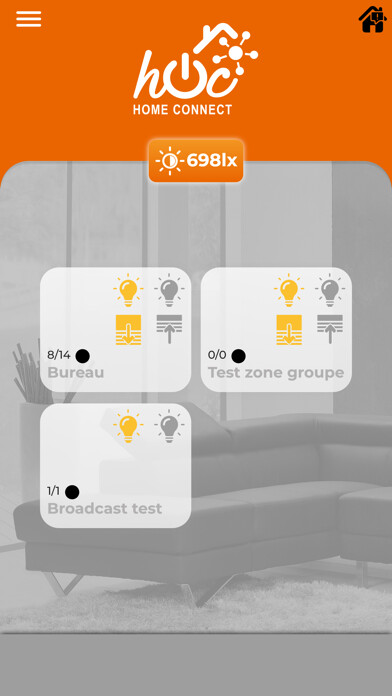 Emulate iPhone app Domestia Home connect using MyAndroid