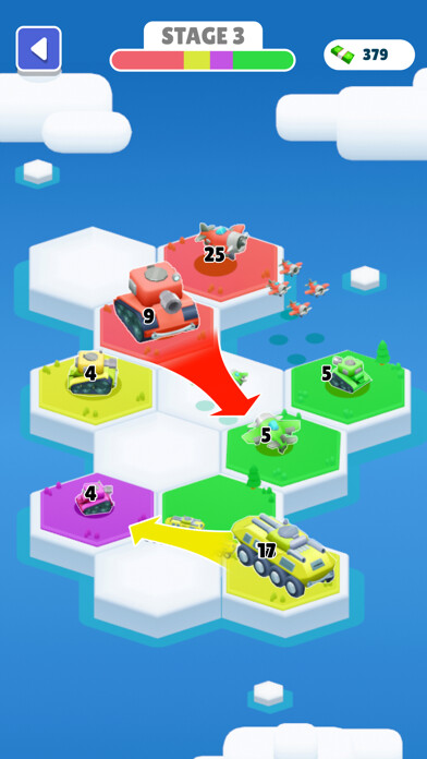 Emulate iPhone app DominatIOn: Divide & Conquer using MyAndroid