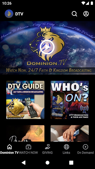 Emulate iPhone app Dominion TV using MyAndroid Emulate iPhone app Dominion TV using MyAndroid