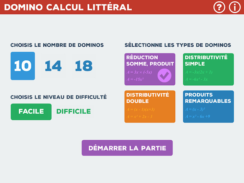 Run android online APK Domino Calcul Littéral from MyAndroid or emulate Domino Calcul Littéral using MyAndroid Run android online APK Domino Calcul Littéral from MyAndroid or emulate Domino Calcul Littéral using MyAndroid
