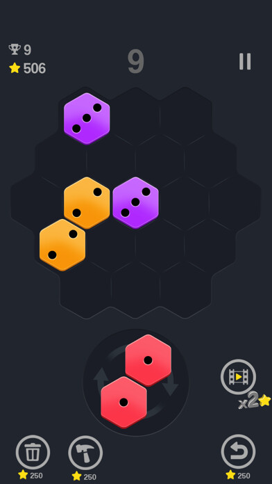 Emulate iPhone app Dominoes! Merge - Hexa Puzzle using MyAndroid Emulate iPhone app Dominoes! Merge - Hexa Puzzle using MyAndroid