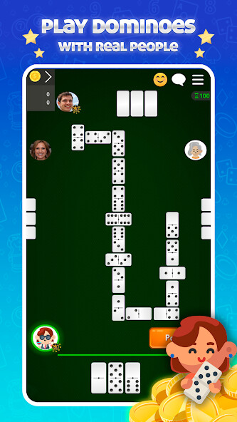 Emulate iPhone app Dominoes Online: Classic Game using MyAndroid