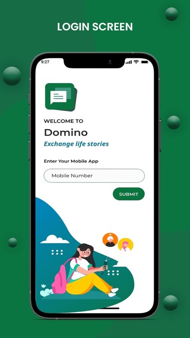 Emulate iPhone app Domino- Exchange Life Stories using MyAndroid