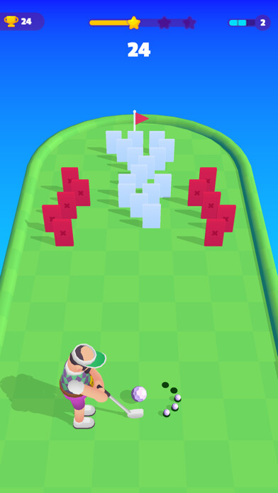 Emulate iPhone app Domino Golf using MyAndroid