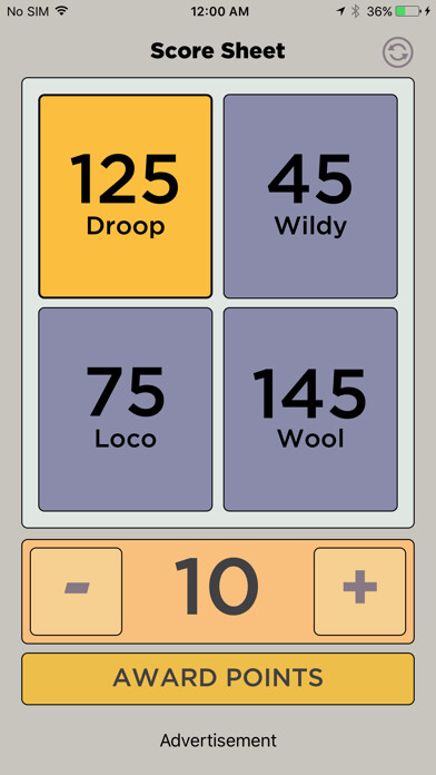 Emulate iPhone app Domino Score Sheet using MyAndroid Emulate iPhone app Domino Score Sheet using MyAndroid