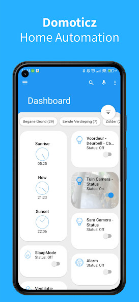 Run android online APK Domoticz Premium from MyAndroid or emulate Domoticz Premium using MyAndroid