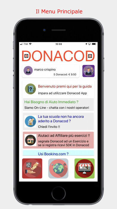 Emulate iPhone app Donacod using MyAndroid