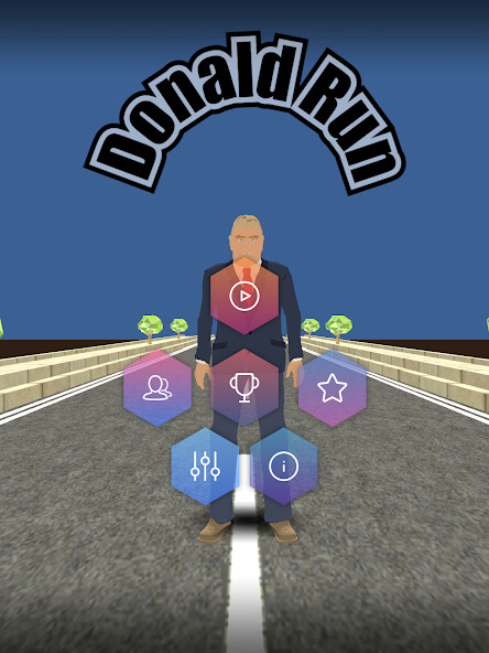 Emulate iPhone app Donald Run using MyAndroid