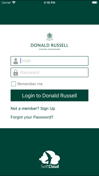 Emulate iPhone app Donald Russell Corporate App using MyAndroid Emulate iPhone app Donald Russell Corporate App using MyAndroid