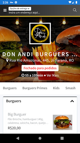 Run android online APK Don Andi Burguers from MyAndroid or emulate Don Andi Burguers using MyAndroid